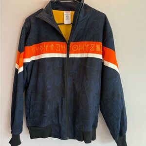 Marvel Blue and Yellow Patterned Jacket  XS